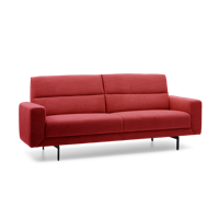 Relaxbank 2,5-Zits T-501 Rood Stof - thumbnail