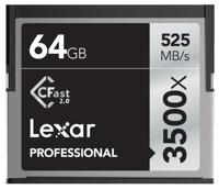 Lexar CFast Professional 2.0 64GB 3500x - thumbnail
