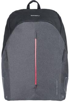 Basil b-safe commuter nordlicht - compacte fietsrugzak voor elektrische fiets - 13l - zwart Basil b-safe commuter nordlicht - compacte fietsrugzak voor elektrische fiets - 13l - zwart