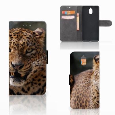 Nokia 3.1 (2018) | Telefoonhoesje | Met pasjeshouder | Luipaard Nokia 3.1 (2018) | Telefoonhoesje | Met pasjeshouder | Luipaard