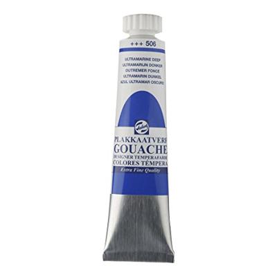 Talens Gouache Extra Fine Quality Tube 20 ml - Ultramarijn Donker 506