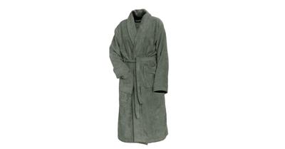 LINNICK Pure Badjas Velours olive green S