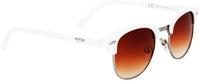 Cool Eyewear zonnebril Ridge wayfarer cat.3 wit/bruin - thumbnail