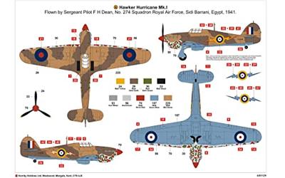 Airfix 1/48 Hawker Hurricane Mk.1 Tropical Airfix 1/48 Hawker Hurricane Mk.1 Tropical