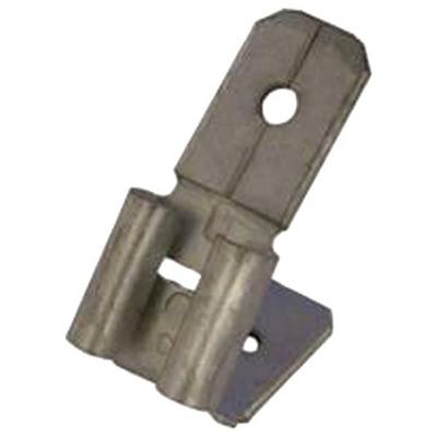 Intercable 180566 Stekkerverdeler Vertint Insteekbreedte: 6.3 mm Insteekdikte: 0.8 mm Ongeïsoleerd Blauw 1 stuk(s)