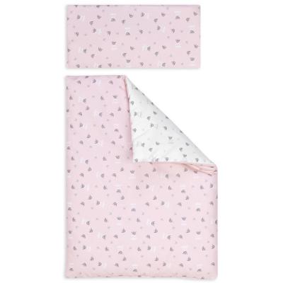 Interbaby dekbedovertrek kronen 60 x 120 cm katoen Interbaby dekbedovertrek kronen 60 x 120 cm katoen