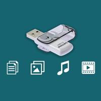 Philips FM32FD00B USB flash drive 32 GB USB Type-A 3.0 (3.1 Gen 1) Zwart, Wit - thumbnail