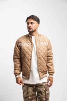 Project X Paris Teddy Quilted Jas Heren Beige - Maat S - Kleur: Beige | Soccerfanshop - thumbnail