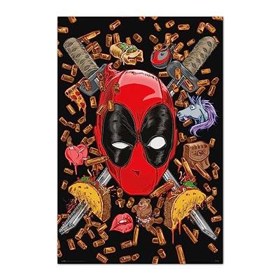 Poster Marvel - Deadpool - Bullets and Chimichangas 61x91,5cm