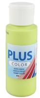 Plus Color acrylverf, lime groen, 60 ml/ 1 fles - thumbnail