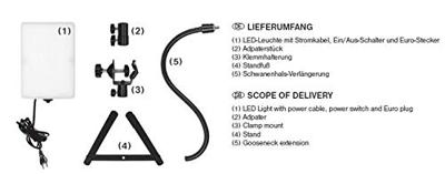Bresser BR-2820L LED daglicht set
