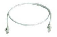 Telegärtner 100008717 RJ45 Netwerkkabel, patchkabel CAT 6 U/UTP 5.00 m Grijs Vlambestendig, Halogeenvrij 1 stuk(s) - thumbnail