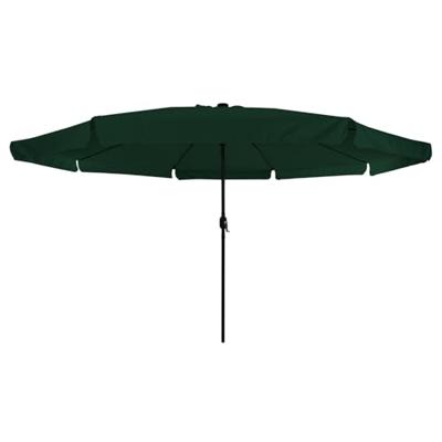Tuinparasol Groen en Zwart 395 x 395 x 245 cm
