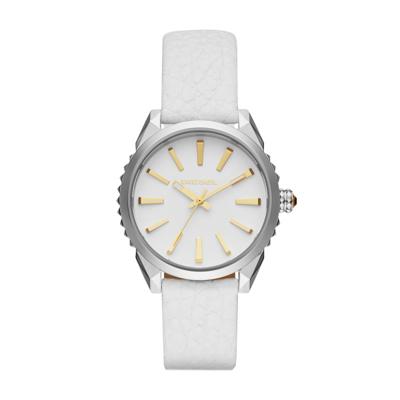 Horlogeband Diesel DZ5501 Leder Wit 18mm