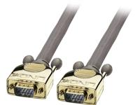LINDY 37821 Gold VGA-kabel M/M 3 m - thumbnail