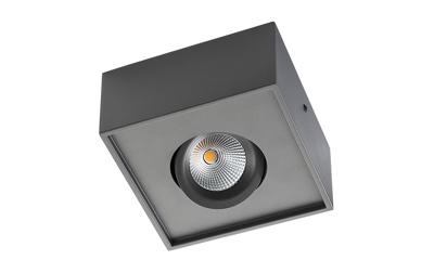 SG Gyro Cube zwart 6W 520 lumen dim to warm 2000-2800K LED dimbaar kantelbaar in alle richtingen