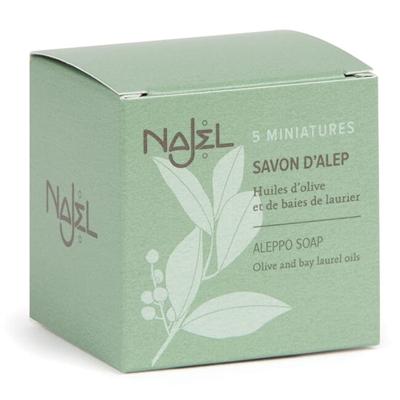 Najel Aleppo Aleppo zeep gastenzeepjes 5 stuks 100 Gram Najel Aleppo Aleppo zeep gastenzeepjes 5 stuks 100 Gram
