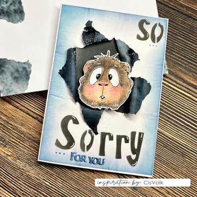 Vaessen Creative • stencil alfabet hoofdletters 15x15cm