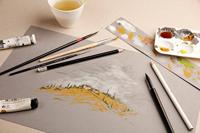 Clairefontaine Painton Mixmedia - Losse Vellen - 250 gr - 15 Blad Per Pak - 50 x 65 cm - Grijs - thumbnail