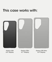 Otterbox React Series Backcover Samsung Galaxy S25 Transparant Inductieve lading - thumbnail
