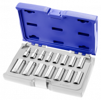 Expert by Facom lange 6-kantdoppenset 3/8" | 15-delig | in koffer | E031804 - E031804