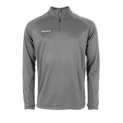 Stanno 408026 First Quarter Zip Top - Grey-Black - M