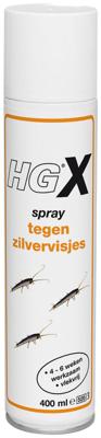 HG x spray tegen zilvervisjes 400ml