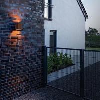 SLV Up - downlighterRusty Square 18cm roestbruin - 1004650 - thumbnail