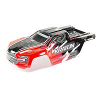 Kraton 6S BLX Painted Decaled Trimmed Body (rood) (ARA406156) - thumbnail