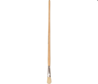 Copenhagen Pro Platte Lyonpenseel | Maat 6 | Wit Chinees varkenshaar | FSC gelakte houten steel - 23.140.06 - thumbnail