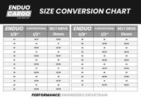 Enduo Cargo Tandwiel 28t nexus alfine - zwart - thumbnail