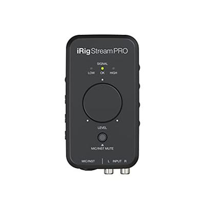 Audio interface IK Multimedia iRig Stream Pro Monitor-controlling