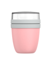 Mepal Ellipse mini Lunchtrommel 0,42 l Polypropyleen (PP) Roze 1 stuk(s) - thumbnail