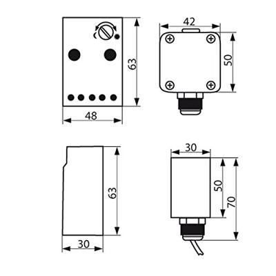 LED Schemerschakelaar 2300W - IP65