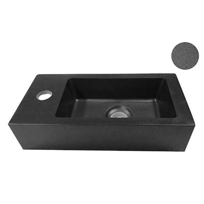 Rhea mini fontein links 36,5 x 18 x 9 cm quartz Rhea mini fontein links 36,5 x 18 x 9 cm quartz