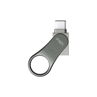 USB stick Silicon Power Mobile C80 Grijs Titanium 128 GB