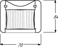 Busch-Jaeger Alpha Exclusive Busch-Wächter 180-inbouwsensor comfort II met multilens, ivoorwit - thumbnail