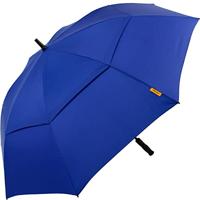 Falcone golfparaplu windproof 130 cm polyester blauw - thumbnail