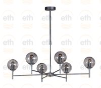 ETH Glazen hanglampDavina - 05-HL4191-30 - thumbnail