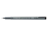 Staedtler pigment liner fineliner, ronde punt, schrijfbreedte 0,1 mm, zwart - thumbnail