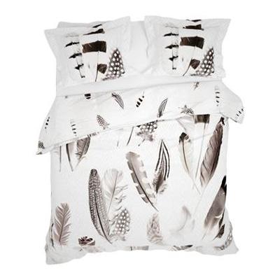 Heckett & Lane Heckett&Lane Damon Dekbedovertrek Wind Grey