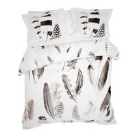 Heckett & Lane Heckett&Lane Damon Dekbedovertrek Wind Grey - thumbnail