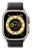 Refurbished Apple Watch Ultra 49mm Trail band Trail Zwart Grijs Gebruikt - thumbnail