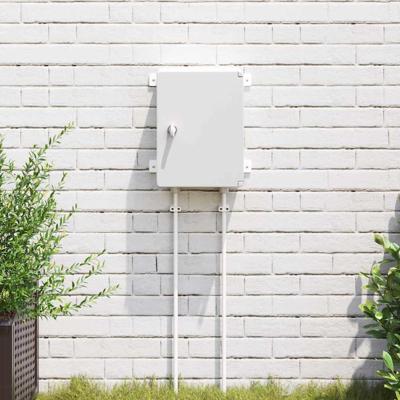 VidaXL Bedieningskast grijs 47 x 20 x 60 cm abs kunststof VidaXL Bedieningskast grijs 47 x 20 x 60 cm abs kunststof