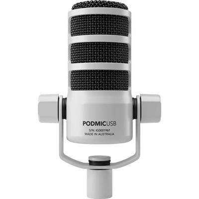 Rode PodMic USB White USB-microfoon Statief Zendmethode:Kabelgebonden USB-C Kabelgebonden Zwart Rode PodMic USB White USB-microfoon Statief Zendmethode:Kabelgebonden USB-C Kabelgebonden Zwart