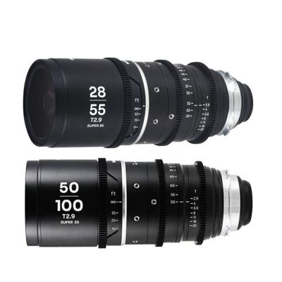 Laowa Nanomorph S35 Zoom Bundle (28-55mm, 50-100mm) (Silver)