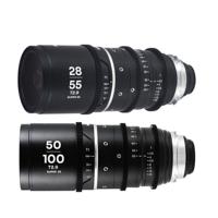 Laowa Nanomorph S35 Zoom Bundle (28-55mm, 50-100mm) (Silver) - thumbnail