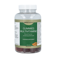 Gummies multi vitamine roodfruit/sinaasappel 50 Gummies - thumbnail