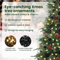 VidaXL Kunstmatige inklapbare kerstboom groen 120 cm pe en pvc - thumbnail