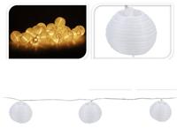 Feestverlichting 20 Lampions Indoor/Outdoor (10.75 m.) - thumbnail